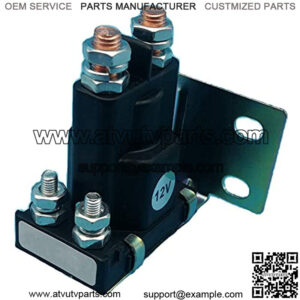 Starter Solenoid Relay for Gas TXT Golf Carts Silver Contact 12V Max 500A 4-Cycle 1994-Up New Z349