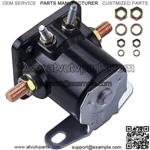 New Hot Rod Starter Relay Solenoid 12V Heavy Duty SW3 Compatible with 1956-up and B-6A-11450A C6AF C7AF C3912 C9AF D2AF11450AA 50-430