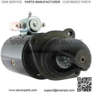 Built Starter W/Solenoid for Case 480CK/530CK/580 Construction King 1966 1967 1968 1969 1970 Case Wheel Loader W5A 188 Gas 1960-1965 MDJ7102 A36581 A47456