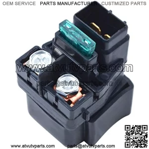 Starter Solenoid Relay for Suzuki LT-A400F EIGER 400 4X4 AUTO 2002-2007 LT-A400 EIGER 400 2X4 AUTO LT-A500F VINSON 500 4X4 AUTO 2002-2007 LT-F500F VINSON 500 4X4 MAN 2003-2007 ATV