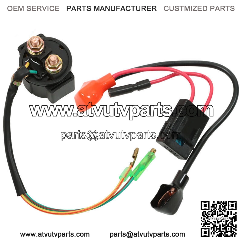 Starter Relay Solenoid Positive Side Battery Cable For 1999-07 Honda TRX400EX - Image 3