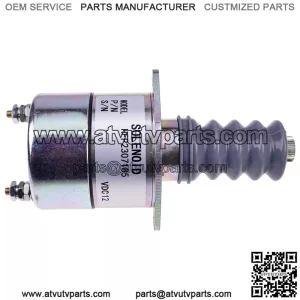 12V Fuel Shutoff Solenoid SA-1637-12 307-0628 For Onan Woodward