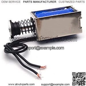 JF-Z05 DC 12V 2. 5A Magnetic Solenoid 45N 15 mm Push Open Frame Electromagnet