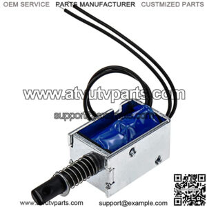 Push Pull Solenoid 12V DC 300 mA Open Frame Solenoid Electromagnet 10mm Stroke