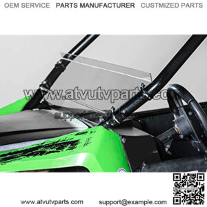 Compatible with Arctic Cat Wildcat Trail/Sport Half UTV Windshield 3/16" Made in The USA!.