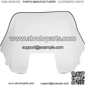 Yamaha Windshield Excel III 1984-1988 Std. 12 Smoke Snowmobile Part# 40-1630 OEM# 8W8-77210, 8X1-77210