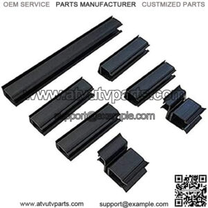 Club Car DS Golf Cart Windshield Mounting Kit for WIN-0003/0004, WIN-1003/1004, WIN-1503/1504 and 1984-1999 Upper Roof Windshield Mounting Brackets C Windshield Bottom Clips