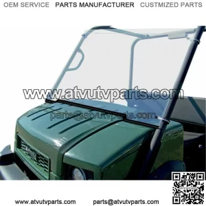 Utility Clear Full Windshield For 09-13 Kawasaki KAF 950 Mule 4010 Diesel