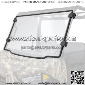 Front Full Windshield for 2015-2023 Polaris Ranger Midsize 500/570 Crew/EV/ETX