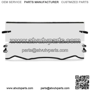 For 16-21 Kawasaki Teryx / Teryx4 800 Front Clear Folding Flip Windshield (For: More than one vehicle)