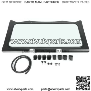 For 2016-2022 KAWASAKI KRF800 TERYX/TERYX4 Full Clear Glass Windshield (For: More than one vehicle)