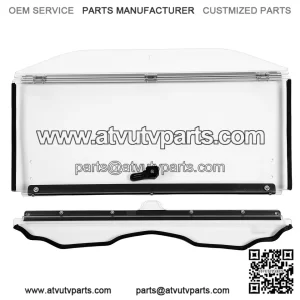 UTV 2-IN-1 Flip Windshield Hard Coated for CFMOTO ZForce 500/800/1000 2014-2022