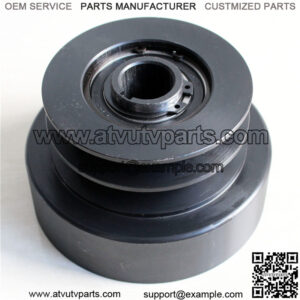 2A 1" heavy duty clutch pulley(black)