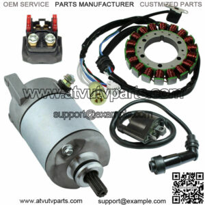 Stator for Yamaha Bruin 350 2004 2005 2006 Starter Solenoid Ignition Coil Atv