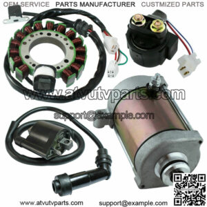 Stator for Yamaha Grizzly 600 YFM600 Stater Solenoid Ignition Coil 1998 Atv New