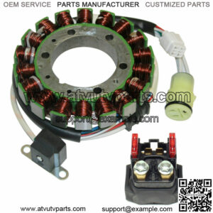 Stator for Yamaha Raptor 350 YFM350 2004-2010 Relay Solenoid Atv New