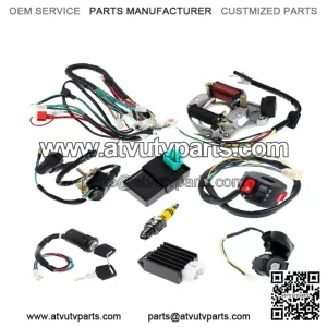 CDI Wire Harness Stator Assembly Wiring Fit 50 70 90 110 125cc ATV Electric Quad