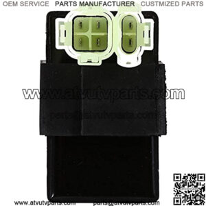 6 Pins CDI Igniter Module Box, Motorcycle Electronic Igniter 4 Wheeler Quad Bikes Coil Solenoid Relay Voltage Regulator for GY6 50cc 125cc 150cc ATV Moped Scooter GO KART (1 pc)