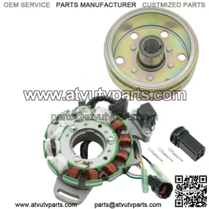 Stator Magneto & Flywheel Rotor for Yamaha Banshee 350 YFZ350 1995-2006 New