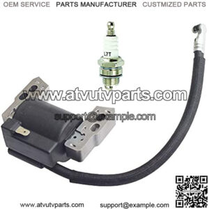 590454 Ignition Coil+L7T Spark Plug,Replacement for Briggs & Stratton799381 790817 692605 802574 Magneto Armature