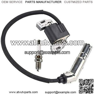 595304 Ignition Coil for 17HP 17.5HP 19.5HP 20HP Intek OHV Engine Poulan Craftsman MTD Troy-Bilt Lawn Mower Engines Replace 799650 592841 795315 Magneto Armature