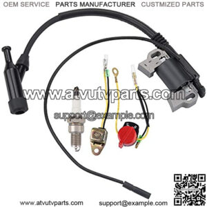 Gx390 Gx340 Gx240 Gx270 Ignition Coil Module fit GX240 GX270 8HP 9HP 11HP 13HP Engine Lawn Mower Tractor Replace 30500-Z5R-003 30500-Z5T-003 30500-ZF6-W03 30500-ZF6-W02