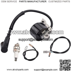 Ignition Coil with Spark Plug for STHIL 024 026 028 029 034 036 038 039 044 048 MS240 MS260 MS290 MS310 MS360 MS360C MS390 MS440 MS640 Chainsaw