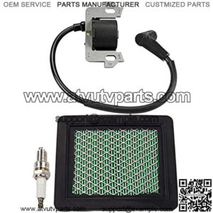 Ignition Coil Module Air Filter Spark Plug Parts Kit for GC135 GC160 GC190 GS160 GS190 GCV135 GCV160 GCV190 GSV160 GSV190 Engine Motor Craftsman Push Mower Pressure Washer Troybilt