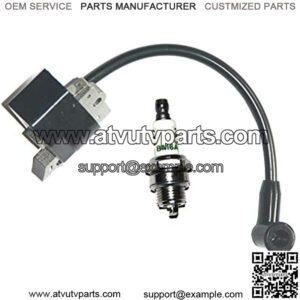 Ignition Coil Module Spark Plug BM6A For Poulan Weed Eater Blower P3500 P4500 TE4500CXL PP031 PP033 PP131 PP136E PP331 PPB100E PPB150E PPB200E PPB250E PPB300E PPB32SST PPB350 TE450CXL GHT220LE BVM200