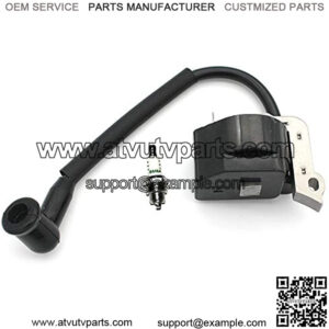 Ignition Coil with Spark Plug BM6A for Troy-Bilt TB2BP TB320BV TB15CS Bolens BL100 BL150 Yard Machines Y700 Y700VP Y765 Craftman 316794790 316794791 Parts# 753-04324