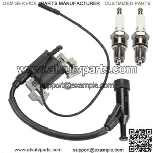 GX160 Ignition Coil with Spark Plug for Gx110 Gx120 Gx140 Gx160 Gx200 5.5hp 6.5hp Engine Generator Rototiller 4589693/7988801 30500-ZE1-033 30500-ZE1-063 440-105