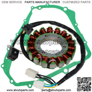 Stator & Gasket for Arctic Cat 400 Fis Tbx Trv Vp Ltd Auto 2X4 4X4 2003-2008