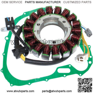 Stator & Gasket for Suzuki LTA750X LT-A750X King Quad 750 2008 2009 2011 - 2017