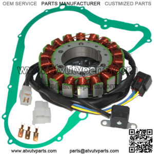 Stator & Gasket for Suzuki LT-F500F Lt F500F Quadrunner 500 1998-2002 Magneto