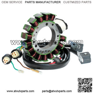 Stator for Yamaha Warrior 350 YFM350X 1987 1988 1989 Atv Magneto