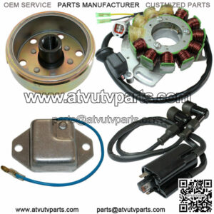 Stator Regulator Ignition Coil Flywheel for Yamaha Banshee 350 YFZ350 1995-2006