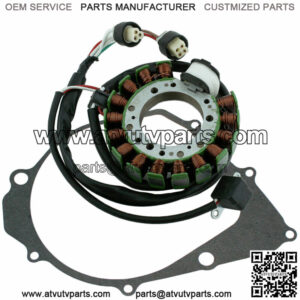 Stator & Gasket for Yamaha Big Bear 350 YFM350F 4X4 1990 1991 1993 1994 Atv New