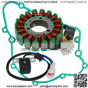 Stator & Gasket for Kawasaki Bayou 220 KLF220A KLF 220A 1996-2002