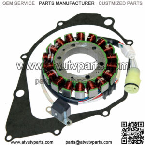 Stator and Gasket for Yamaha Warrior 350 YFM350 2002 2003 2004 New