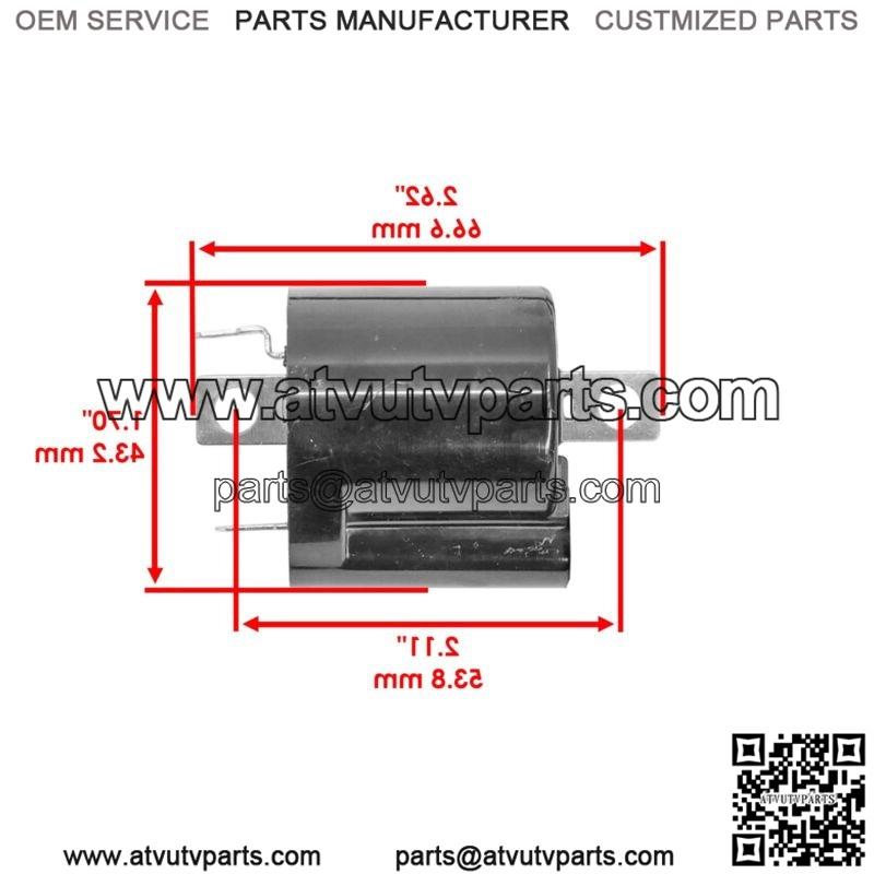 Ignitioin Coil And Cap For Honda Rancher TRX420FA 4x4 AT 2010-2014 - Image 2