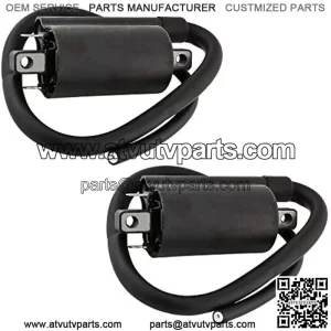2 Ignition Coil Compatible with Kawasaki Mule 3010 KAF620 1993 2001 2002-2008 Except Diesel