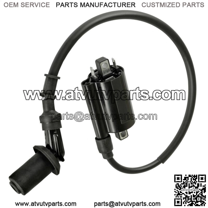 Ignition Coil w/ Spark Plug Boot & Wire For Polaris RZR 170 2015-2021 0455029 (For: Polaris) - Image 3