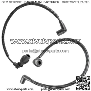 Ignition Coil Spark Plug Wire 47cm and 59.3cm for Polaris Sportsman 800 EFI 2005 (For: Polaris)