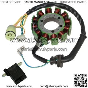 Stator & Pickup Coil for Honda TRX300FW TRX-300FW Fourtrax 300 1988 1989-2000 (For: Honda)