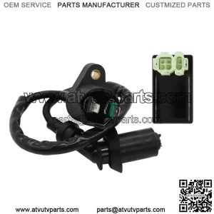 ATV Ignition Coil & CDI Box 88-99 Fit For Honda TRX300 Fourtrax 300 TRX300FW 2X4 (For: Honda)