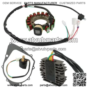 For Yamaha Warrior 350 YFM350X Magneto Stator Regulator Relay Gasket