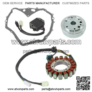 Stator Regulator Rectifier Flywheel for Arctic Cat 400 4X4 Auto 2003-08