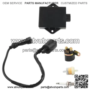 CDI Ignition Coil spark plug Starter Solenoid Relay for Arctic Cat 250 1999-05