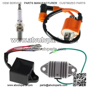 For Yamaha Blaster YFS200 97-2001 Ignition Coil Spark Plug CDI Voltage Regulator