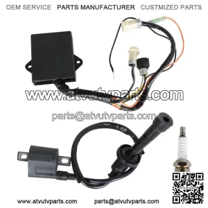 Ignition Coil Spark Plug CDI Box For Yamaha Big Bear 350 YFM350FW 4x4 1990-1994